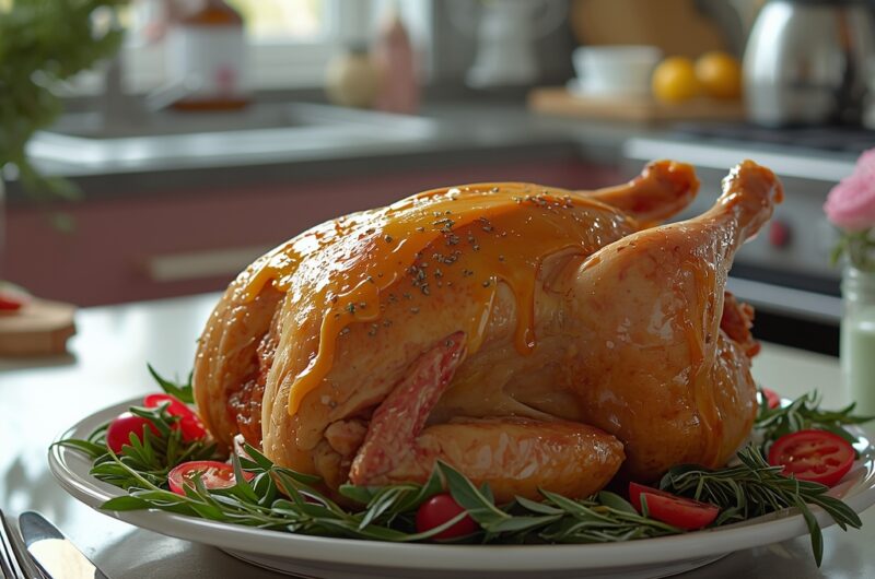 Perfect Butter Herb Roasted Turkey – Juicy, Flavorful & Easy Holiday Recipe
