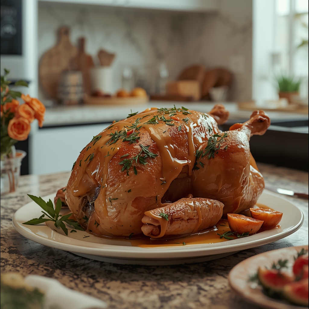 Perfect Butter Herb Roasted Turkey