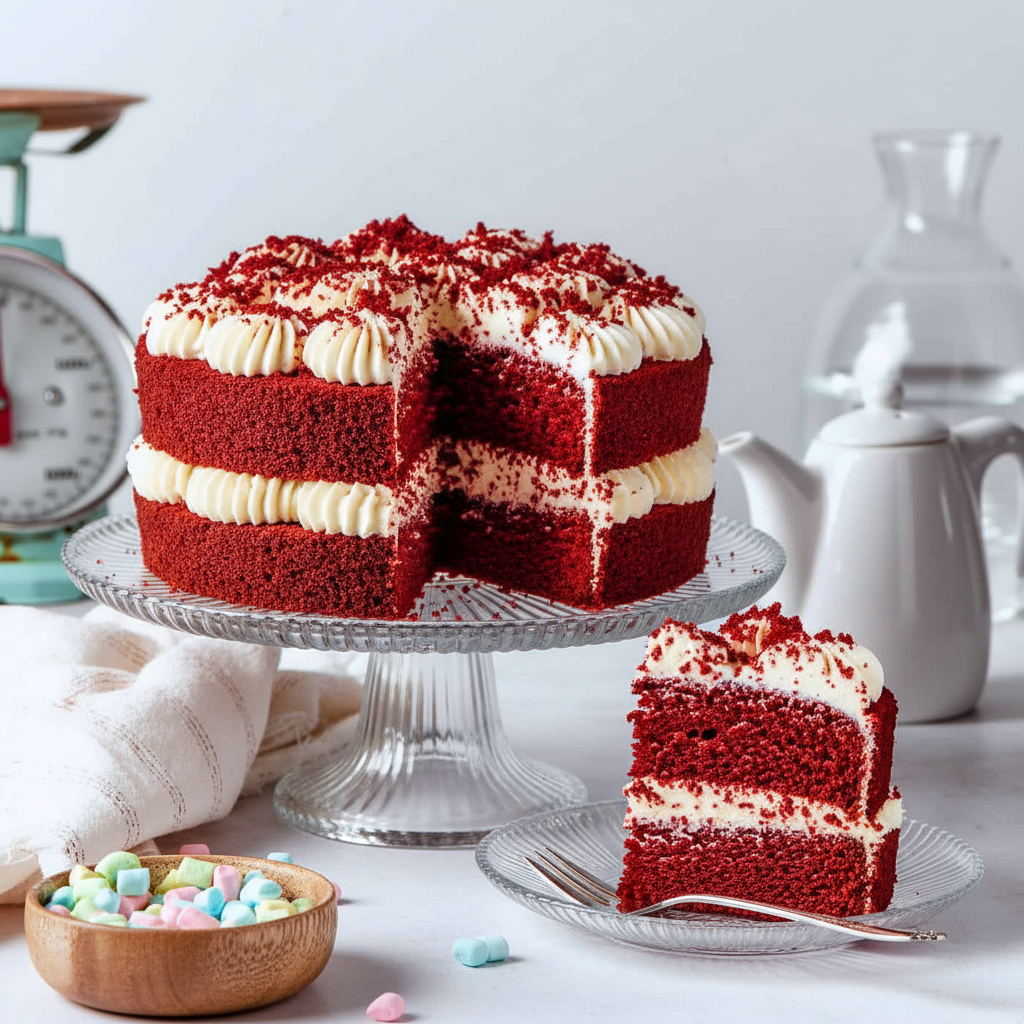 A Red Velvet Birthday Cake That Brings People Together