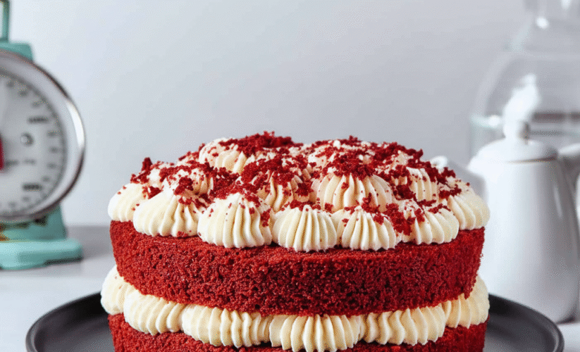 A Red Velvet Birthday Cake That Brings People Together