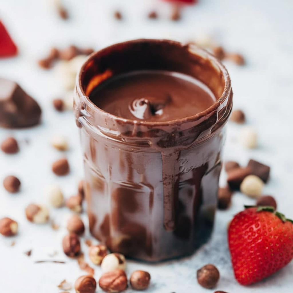 5-Minute Homemade Nutella: The Best Creamy & Irresistible Chocolate Hazelnut Spread
