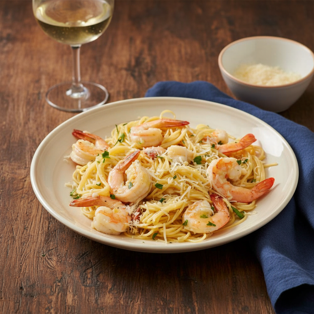 shrimp scampi recipe