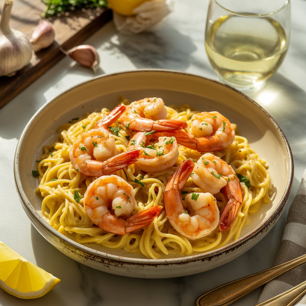 shrimp scampi recipe