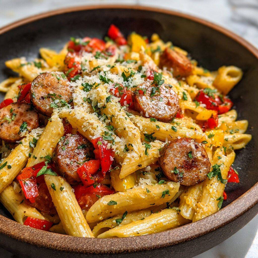 Cajun Pasta with Sausage 