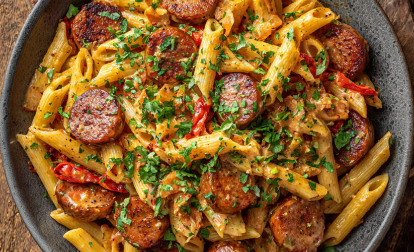 Cajun Pasta with Sausage
