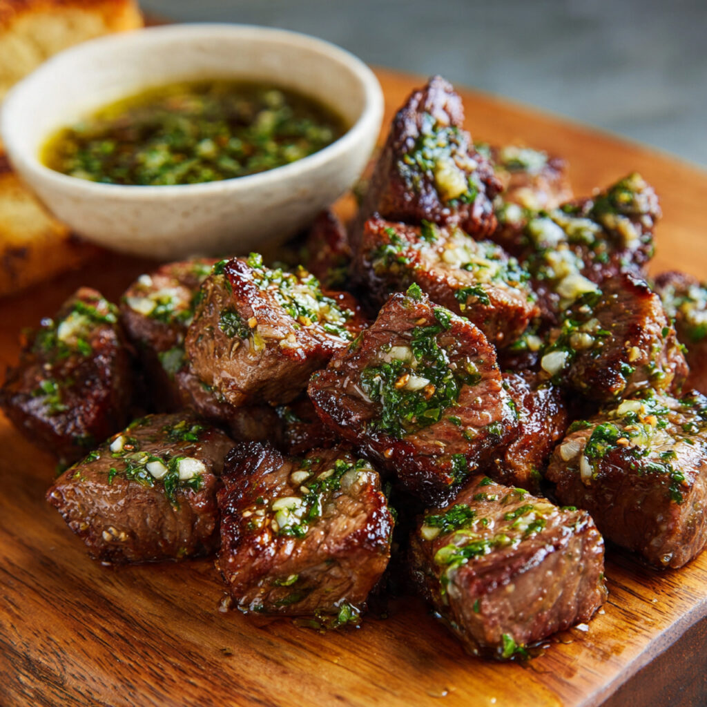 Garlic Butter Steak Bites