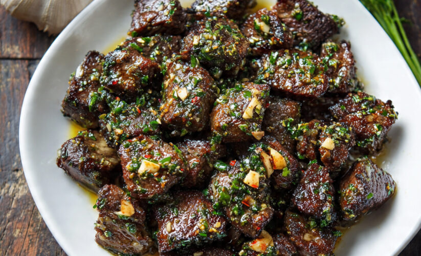 Garlic Butter Steak Bites
