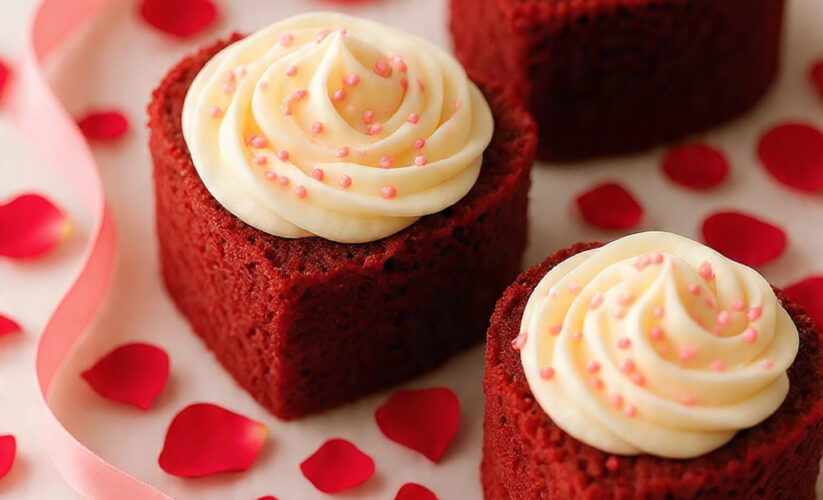 5 Easy Red Velvet Valentine Heart Mini Cakes Recipe Ideas for Family Fun