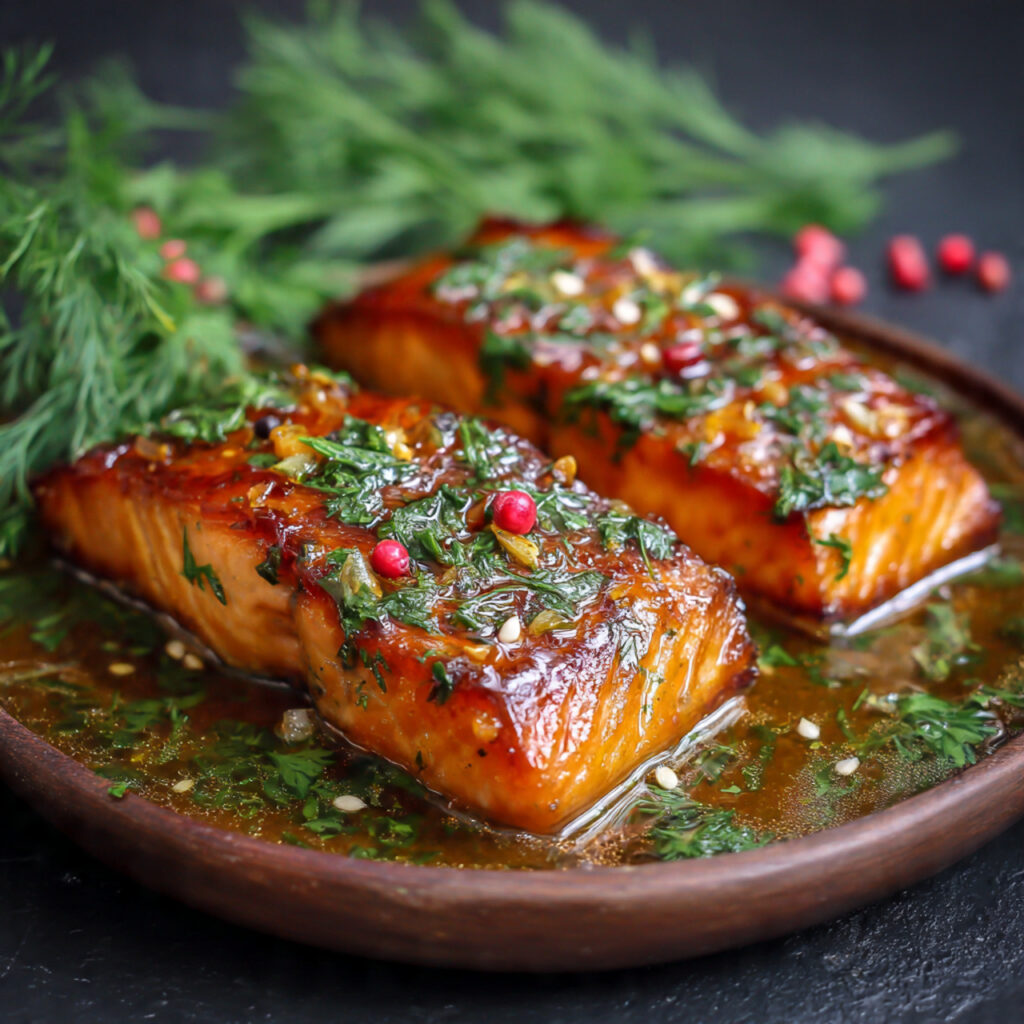 Honey Glazed Salmon