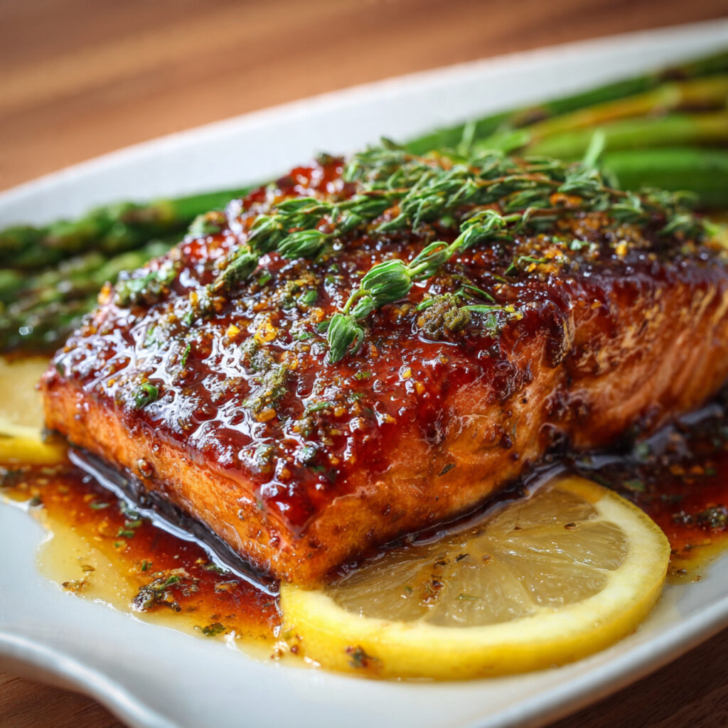 Honey Glazed Salmon