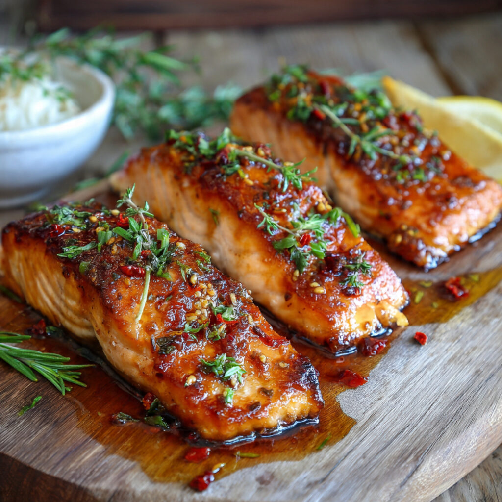 Honey Glazed Salmon