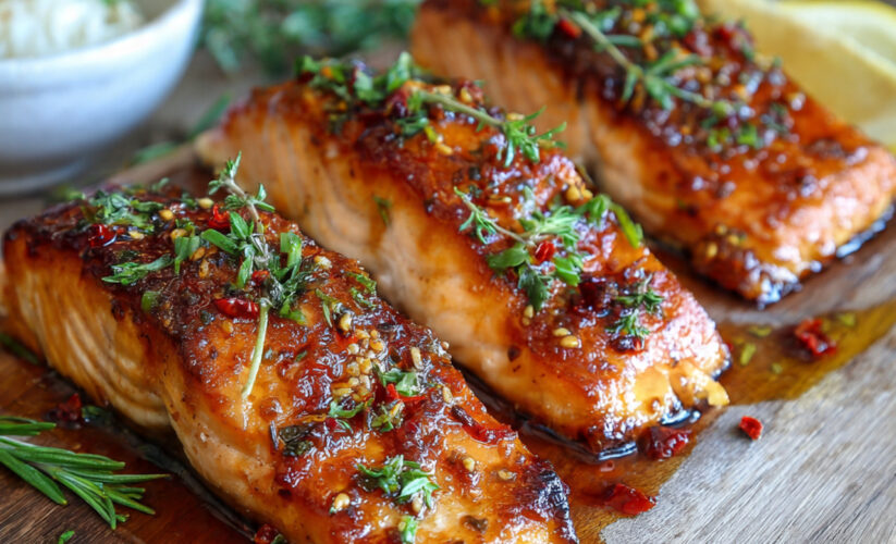 Honey Glazed Salmon