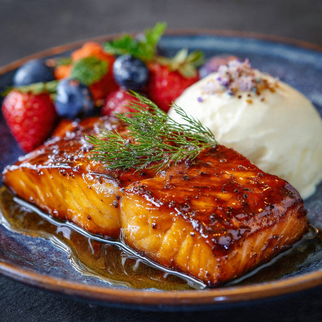 Honey Glazed Salmon
