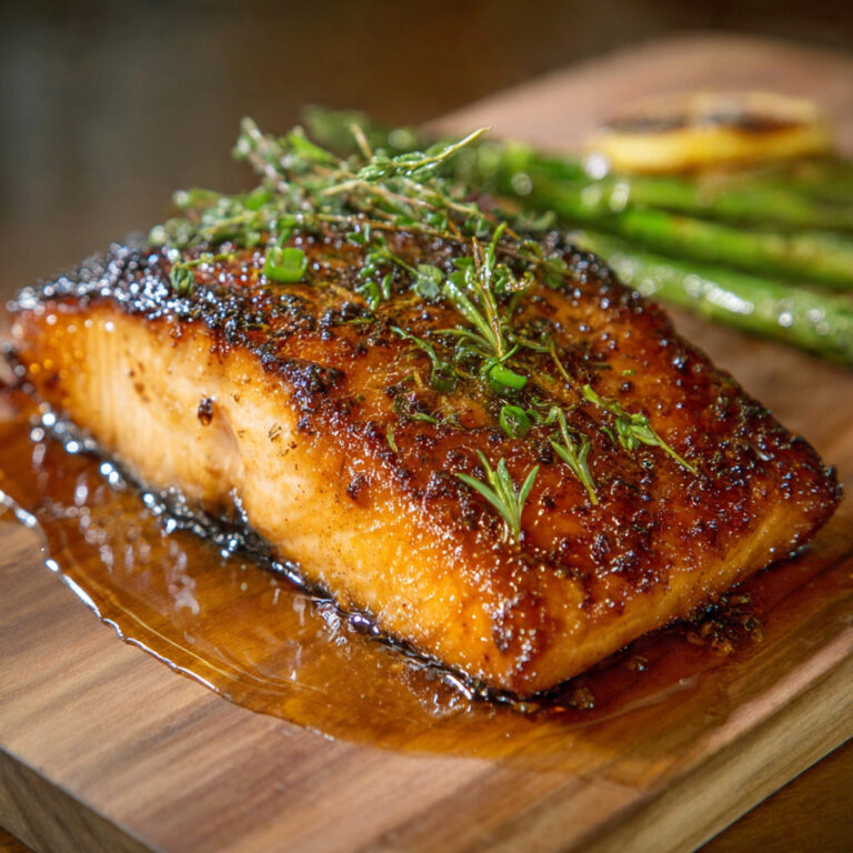 Honey Glazed Salmon