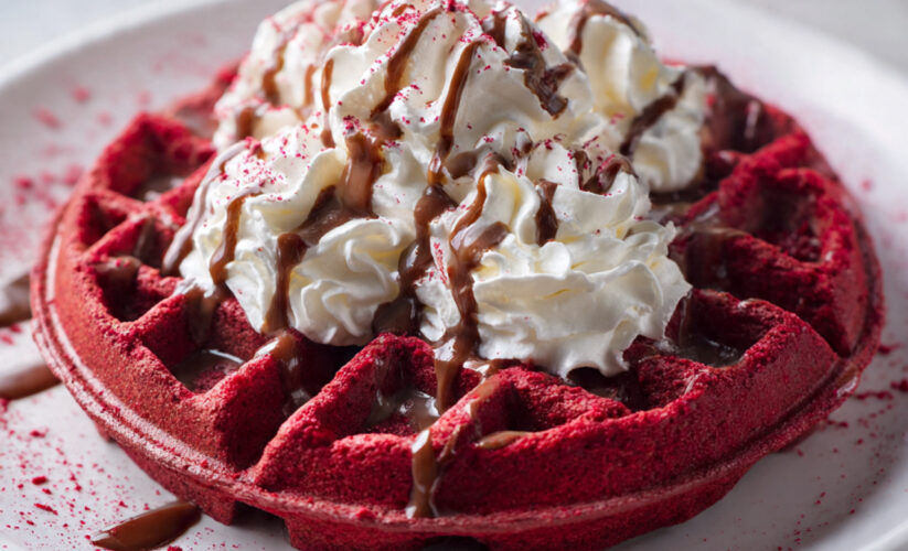 Red Velvet Waffles
