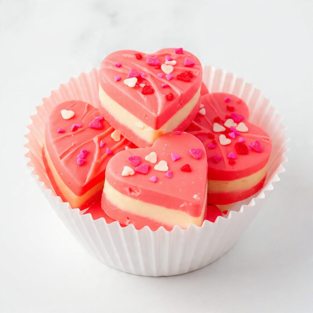 Valentine Hearts Fudge‏