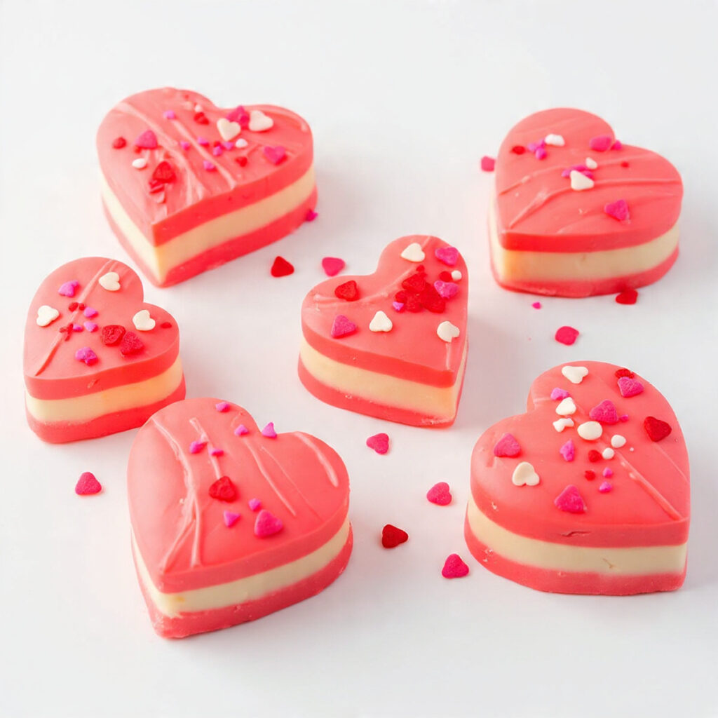 Valentine Hearts Fudge‏