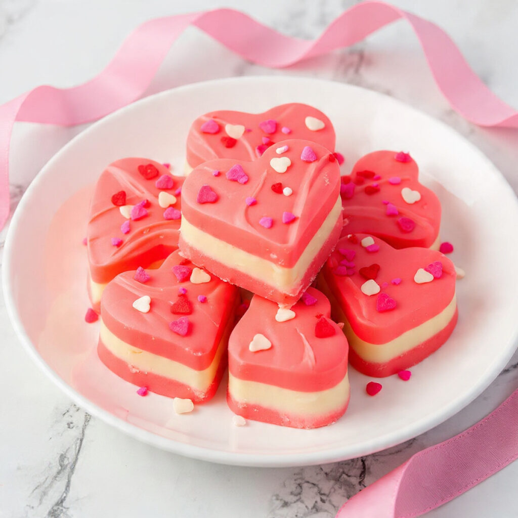 Valentine Hearts Fudge‏