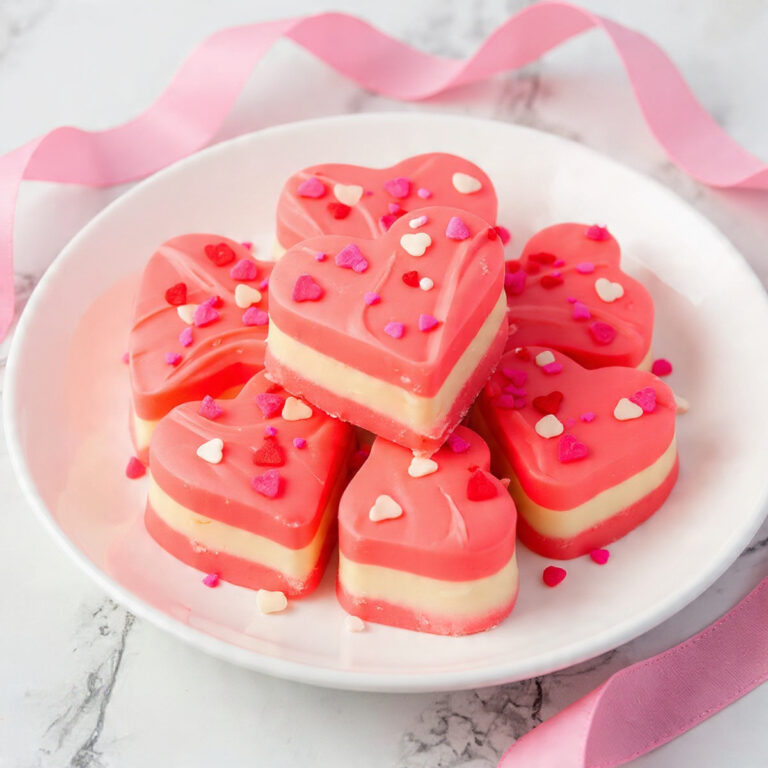 Valentine Hearts Fudge‏