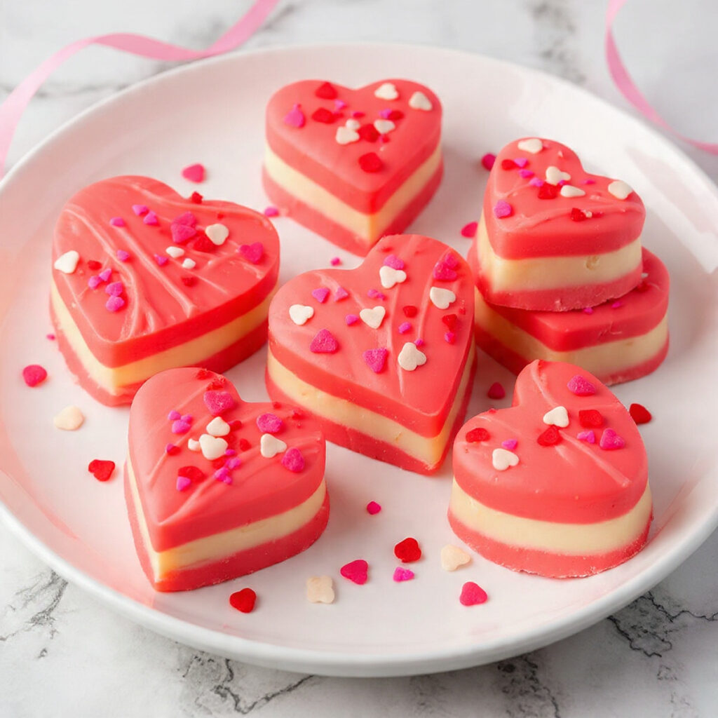 Valentine Hearts Fudge‏