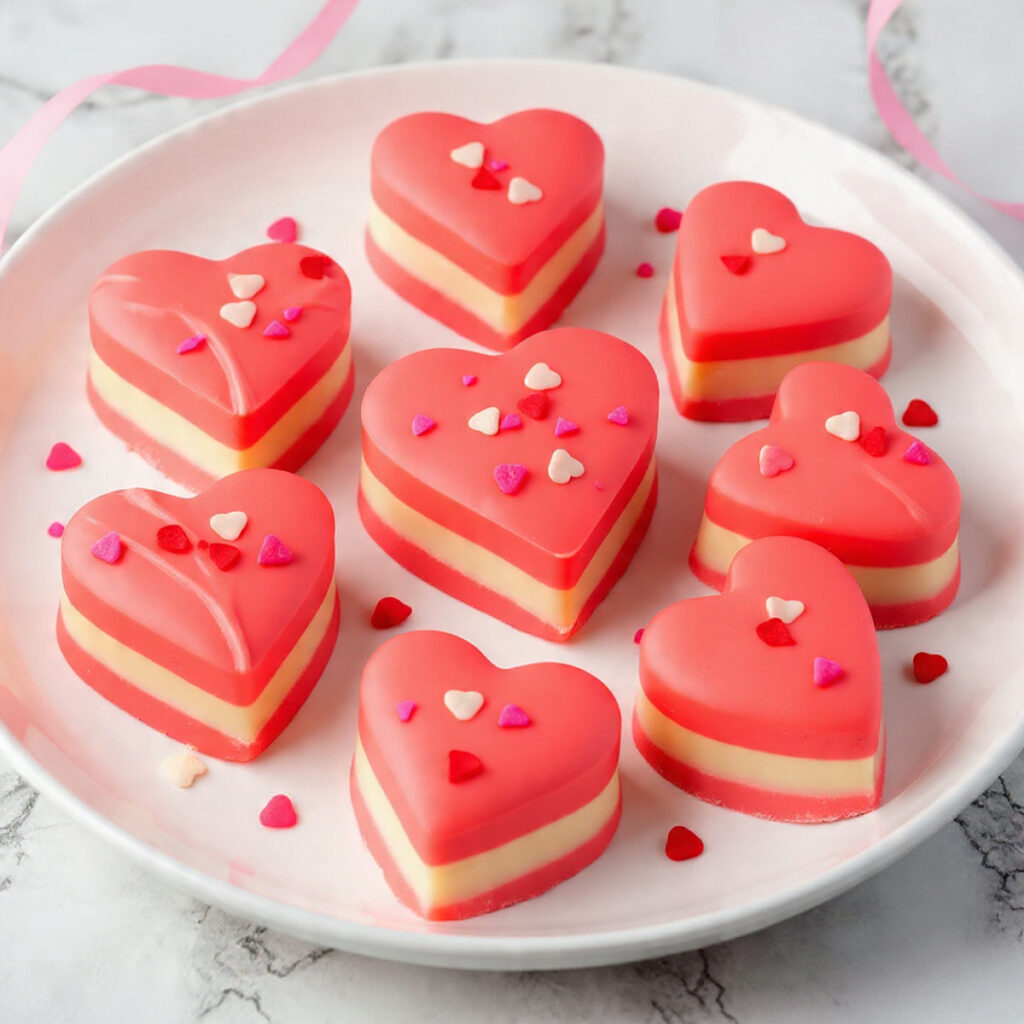 Valentine Hearts Fudge‏