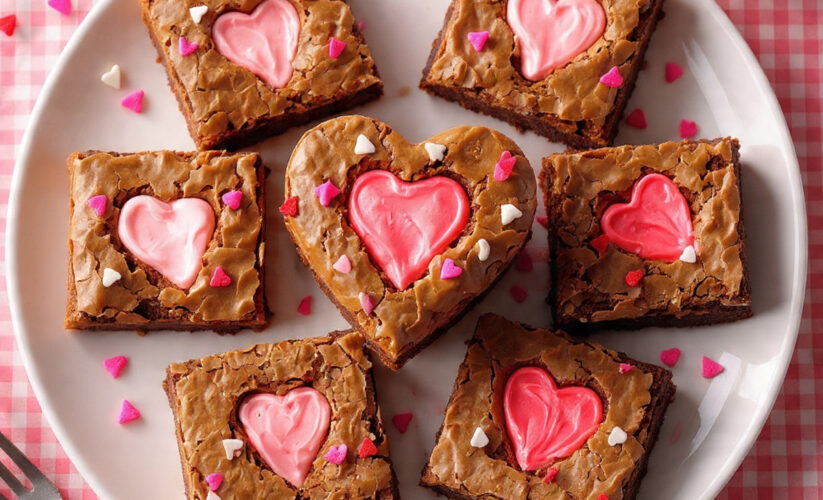 Make These Irresistible Valentine’s Day Brownies in 30 Minutes