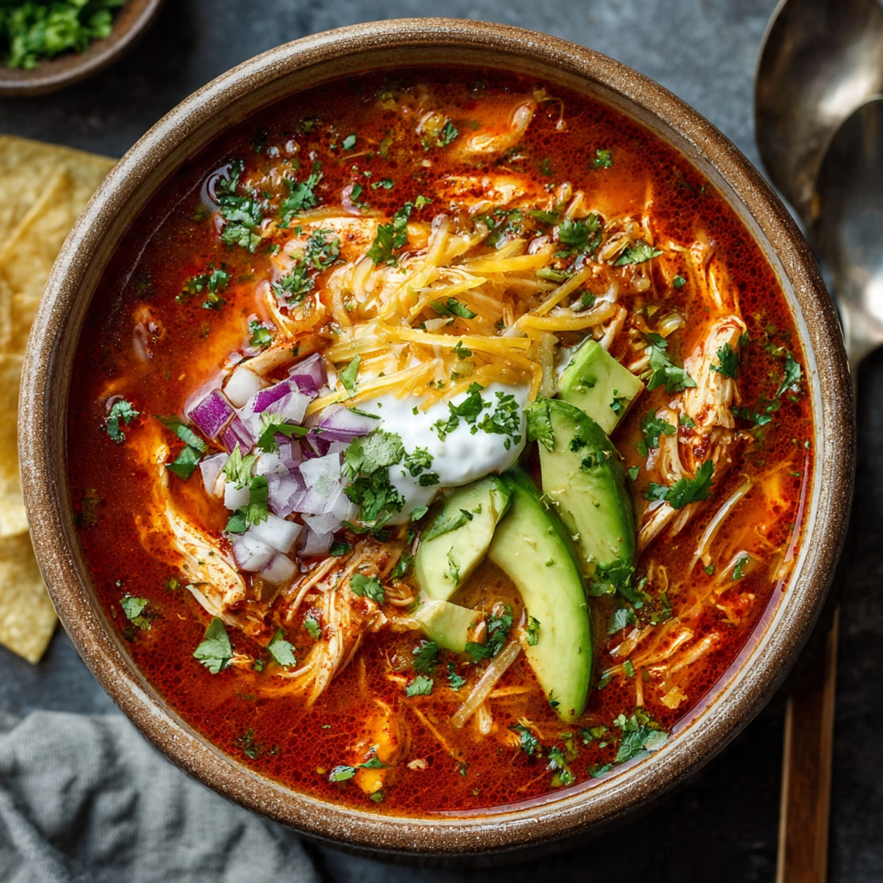 chicken enchilada soup