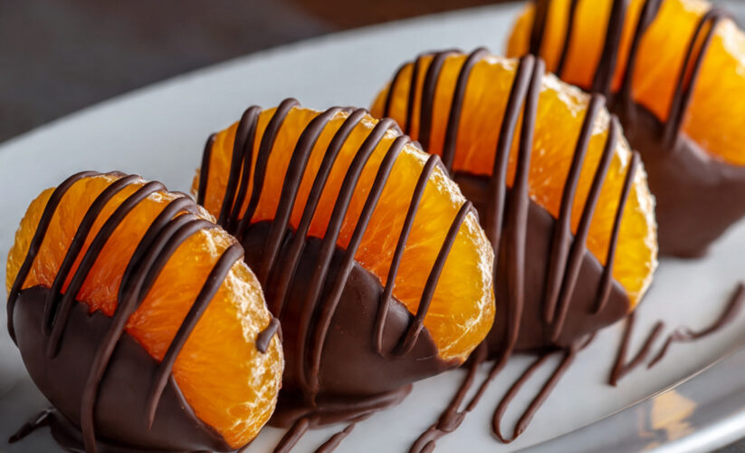 Chocolate Dipped Oranges