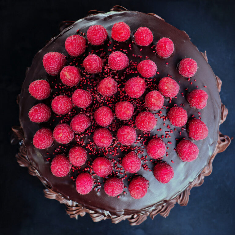 Chocolate Raspberry Cake