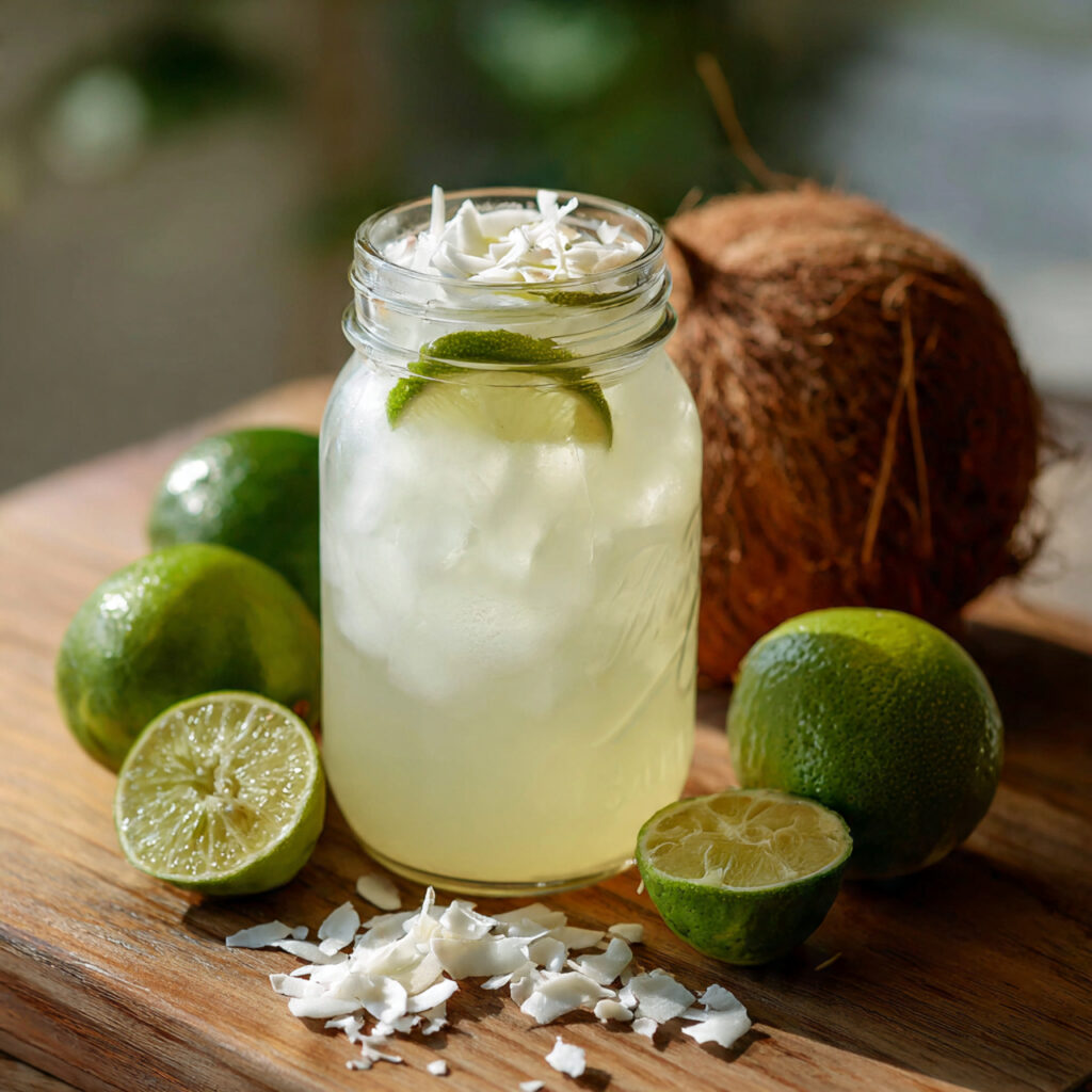 Coconut Lime Lemonade