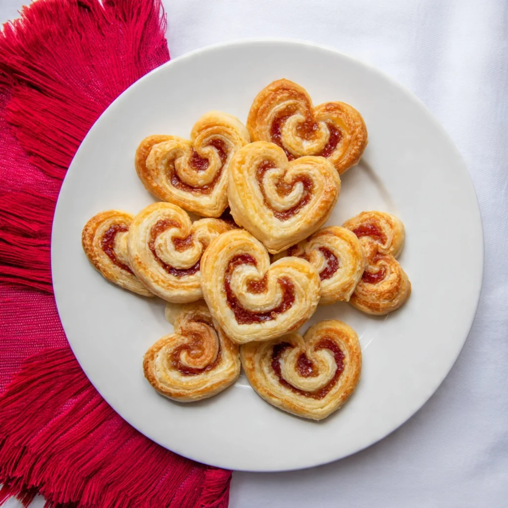 heart palmiers