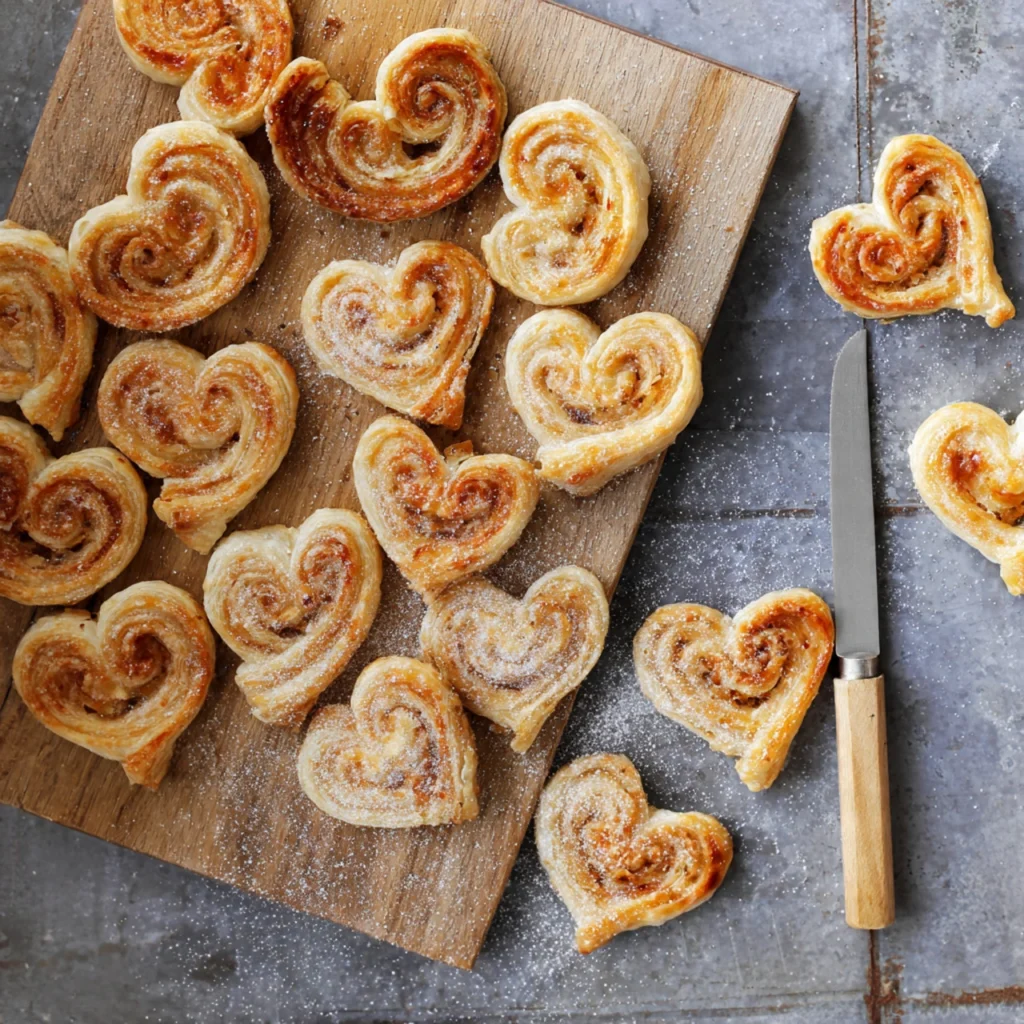 heart palmiers