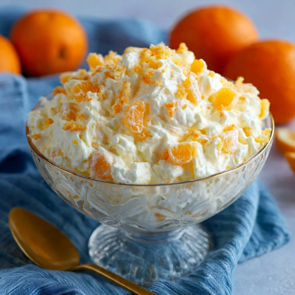 Orange Creamsicle Fluff Salad