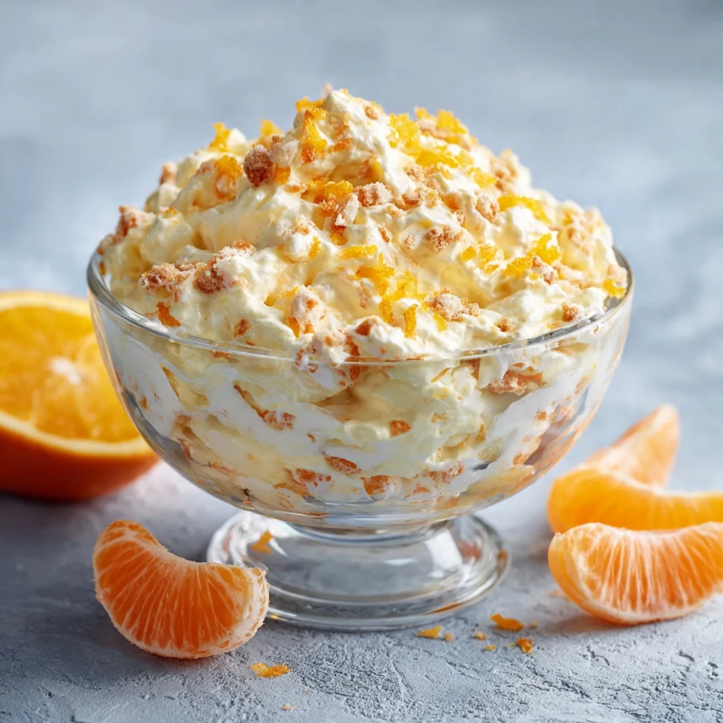 Orange Creamsicle Fluff Salad