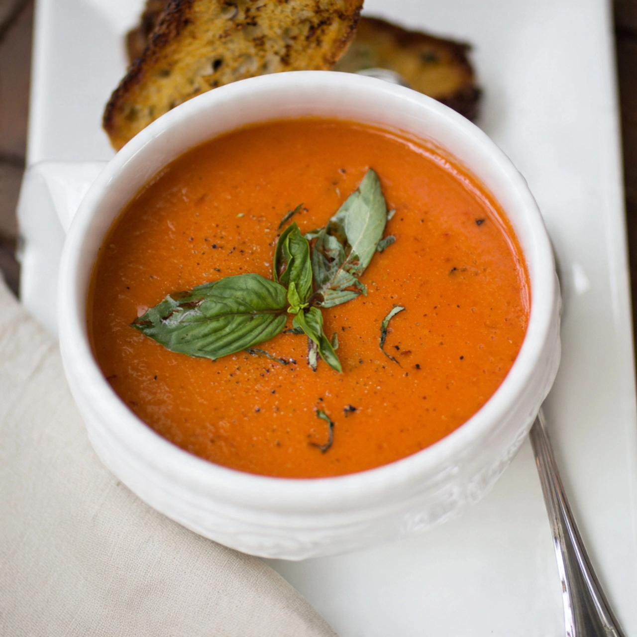 Roasted Tomato Basil Soup: The Ultimate Homemade Comfort Bowl