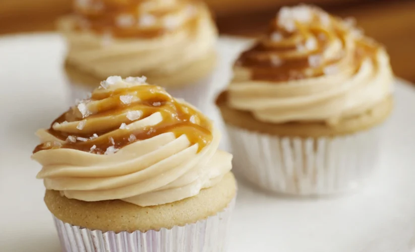 salted caramel cupcakes